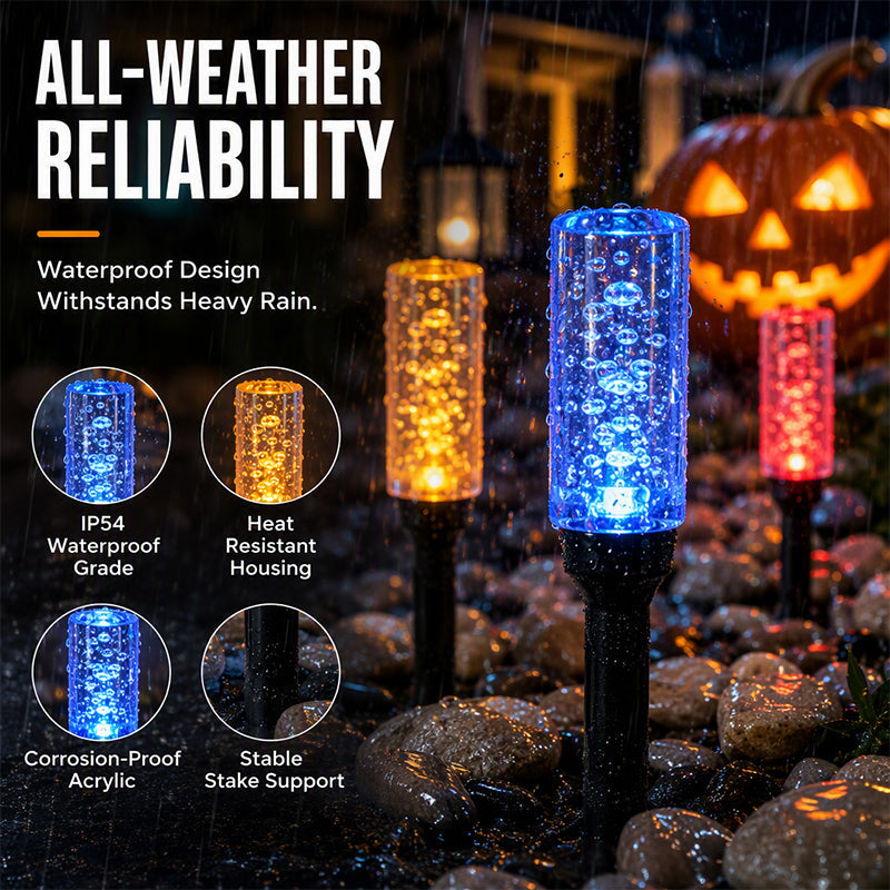 📢📢50% OFF !! ⏰Solar Bubble Pathway Light | 10–40 LEDs
