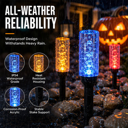 📢📢50% OFF !! ⏰Solar Bubble Pathway Light | 10–40 LEDs