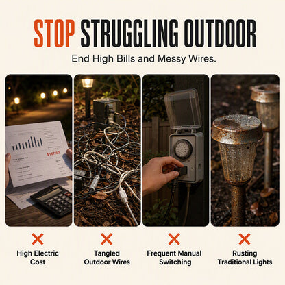 📢📢50% OFF !! ⏰Solar Bubble Pathway Light | 10–40 LEDs