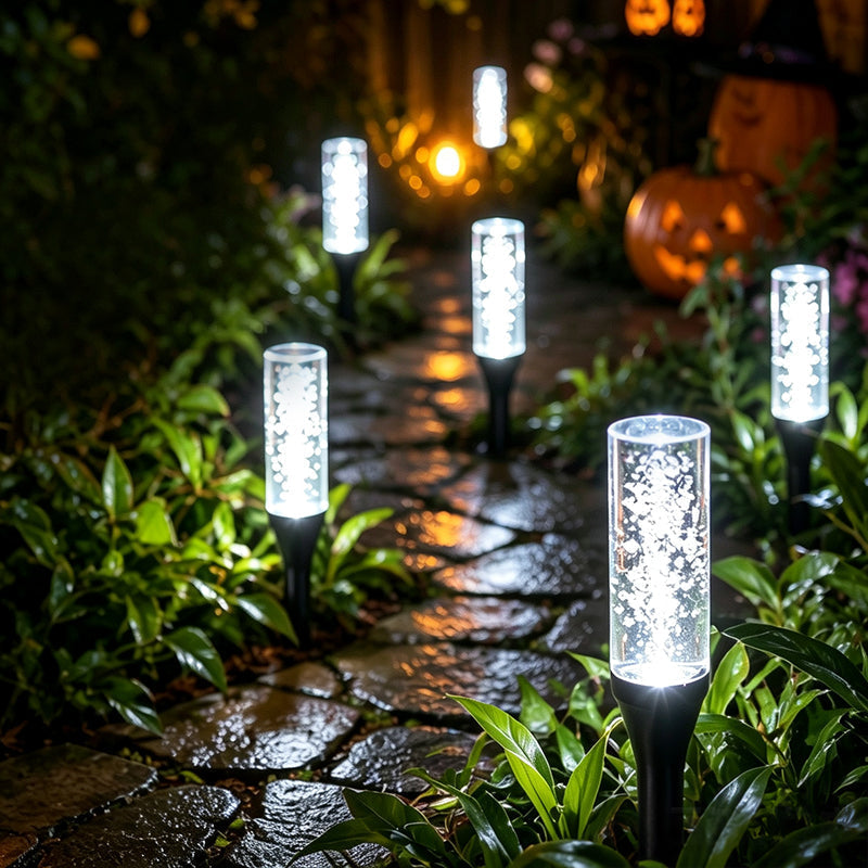 📢📢50% OFF !! ⏰Solar Bubble Pathway Light | 10–40 LEDs