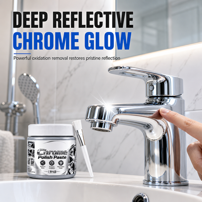 🔥Limited Time Promotion 50% OFF🔥Restore Mirror Shine Instantly! Scratch-Free Chrome Polish Paste