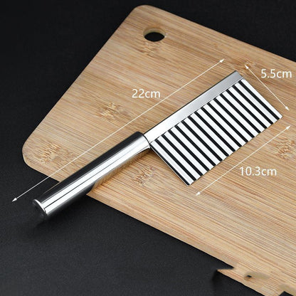 Stainless Steel Crinkle Cut Knife