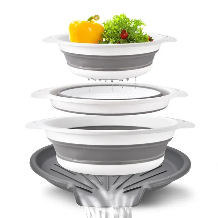 Colanders 3-Pack Sturdy Kitchen Strainer Set🥗 - image 15