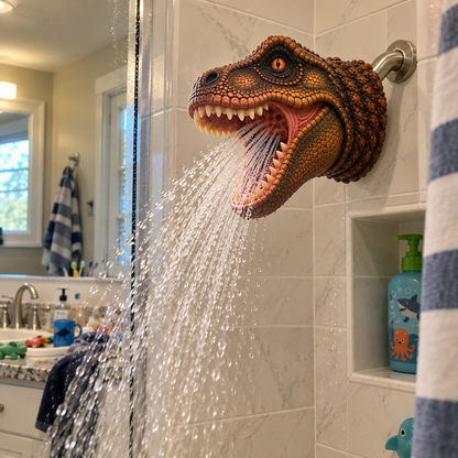 Prehistoric Splash – T-Rex Shower Head