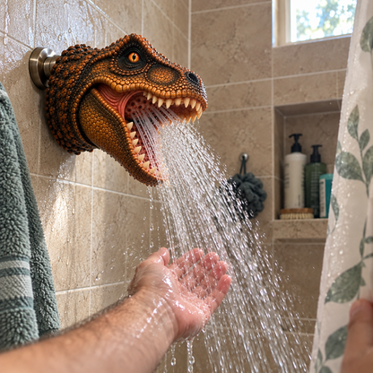 Prehistoric Splash – T-Rex Shower Head